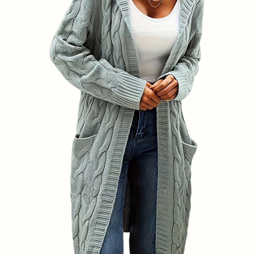 LUMMÉRAS Women's Open Front Cardigan with Pockets
