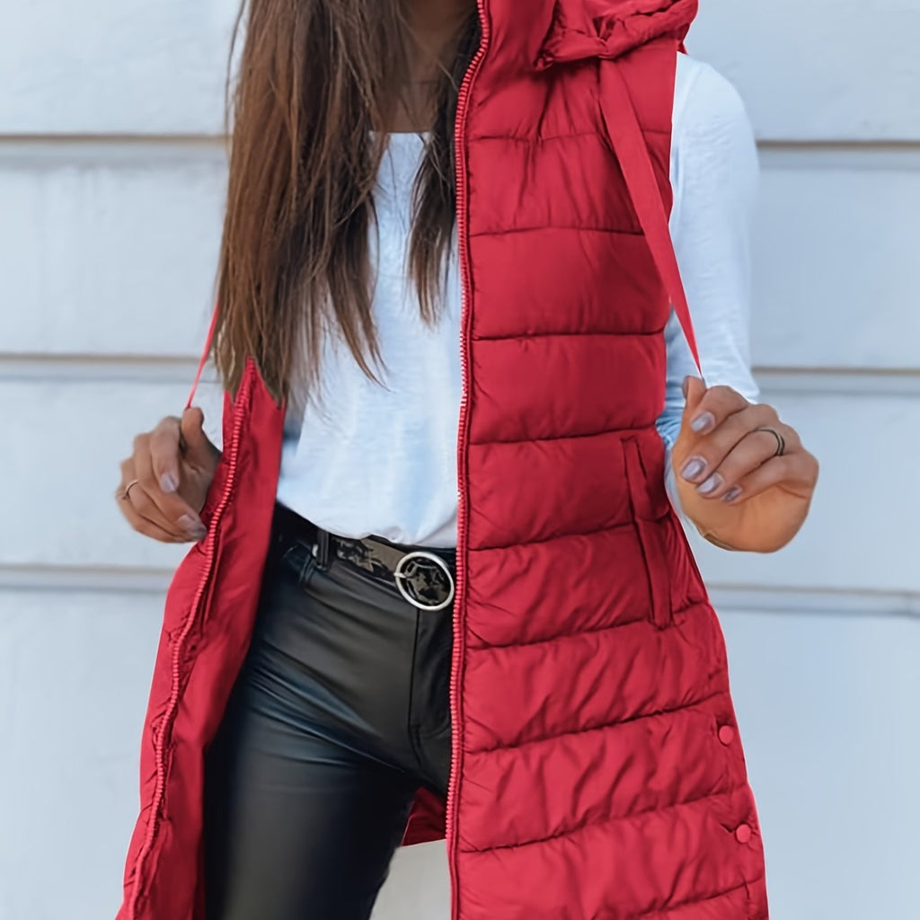 LUMMÉRAS Elegant Women's Hooded Warm Vest