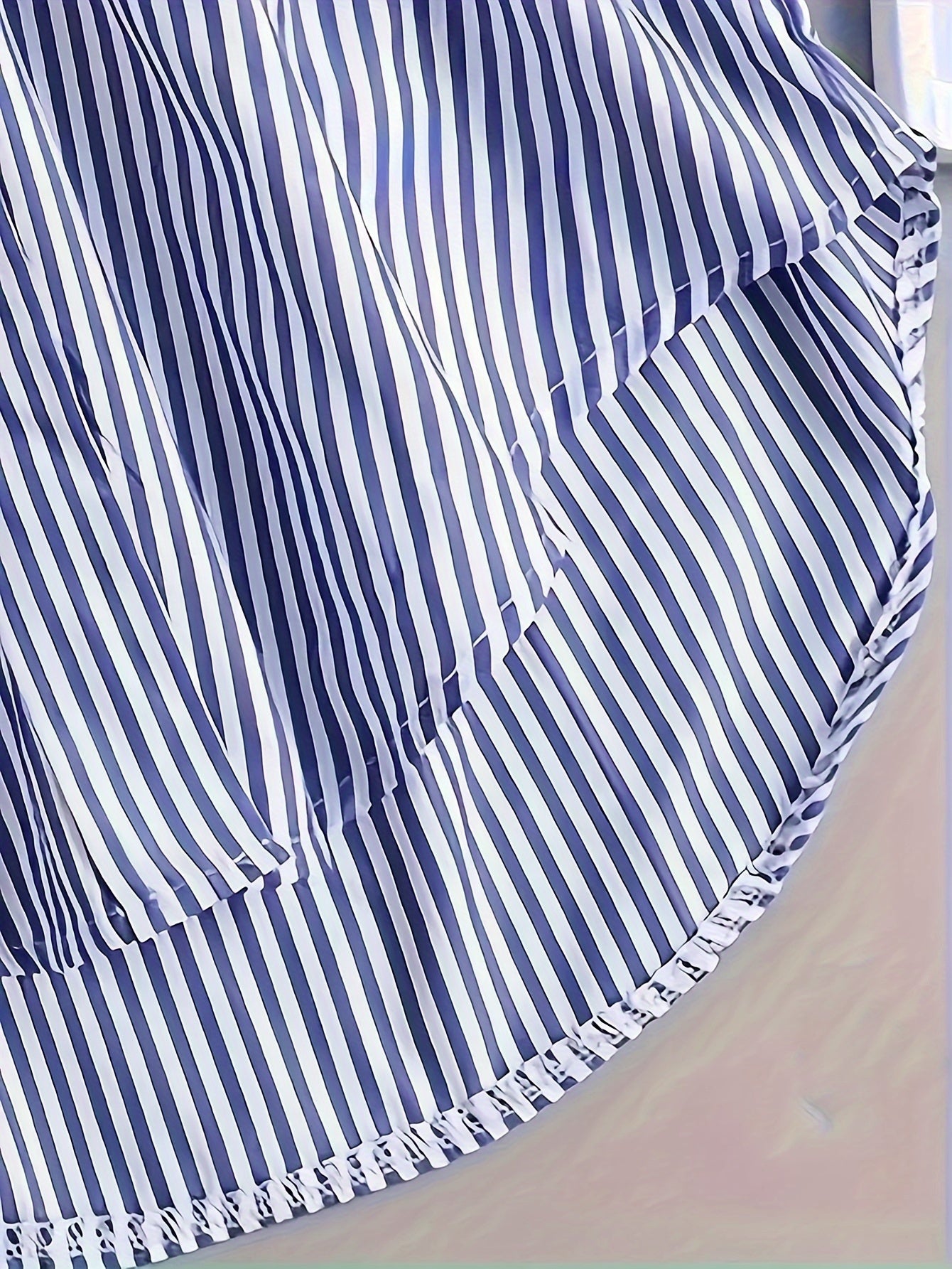 LUMMÉRAS Women's Striped Long Sleeve Button-Up Shirt