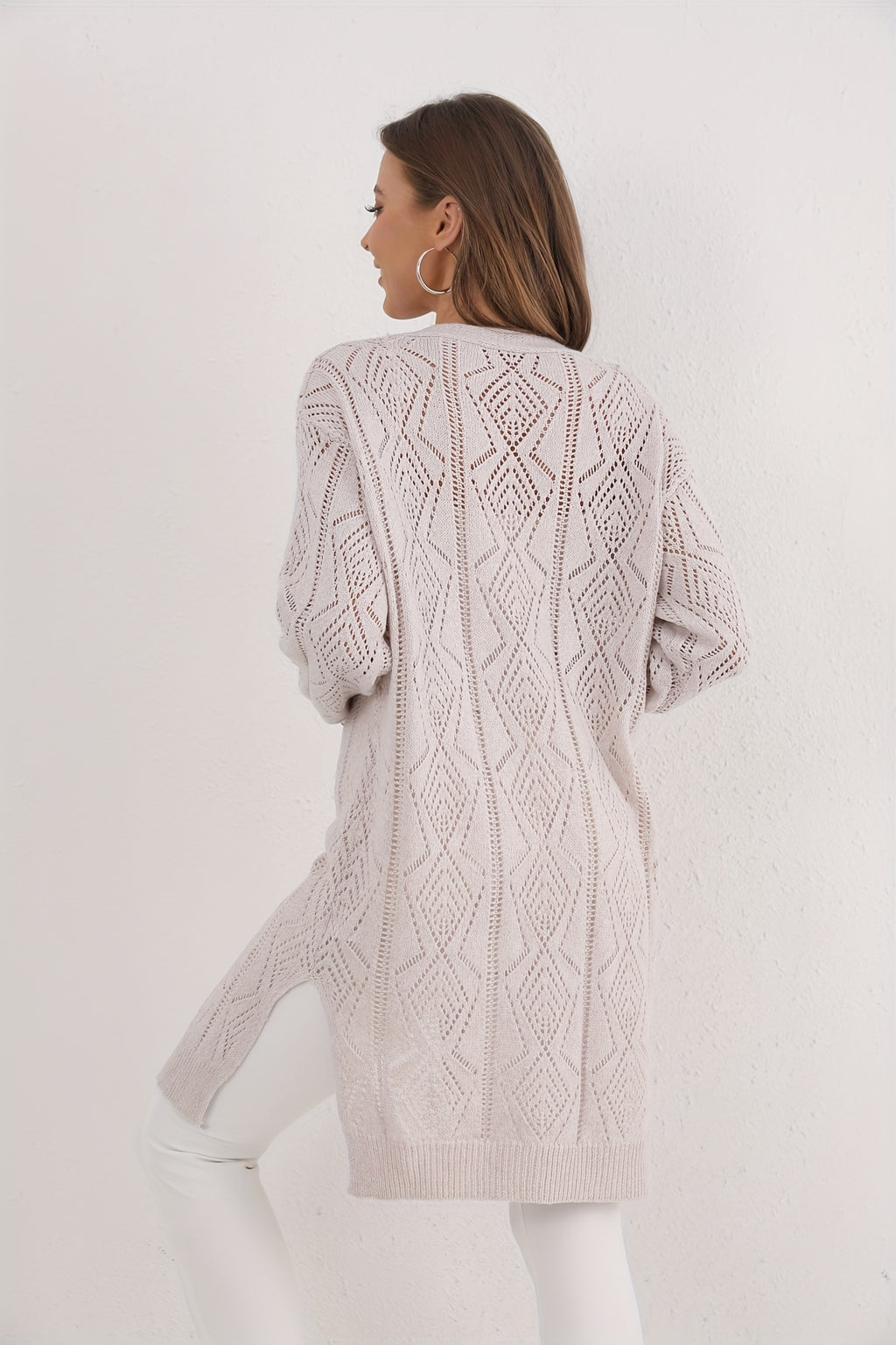 LUMMÉRAS Women's V-Neck Knit Cardigan