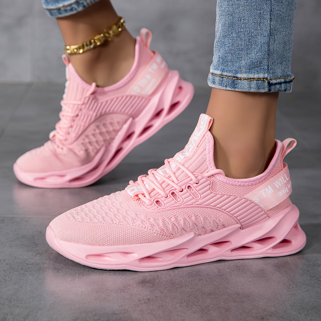 LUMMÉRAS Pink Unisex Casual Sneakers – Lightweight, Comfortable & Stylish Everyday Shoes