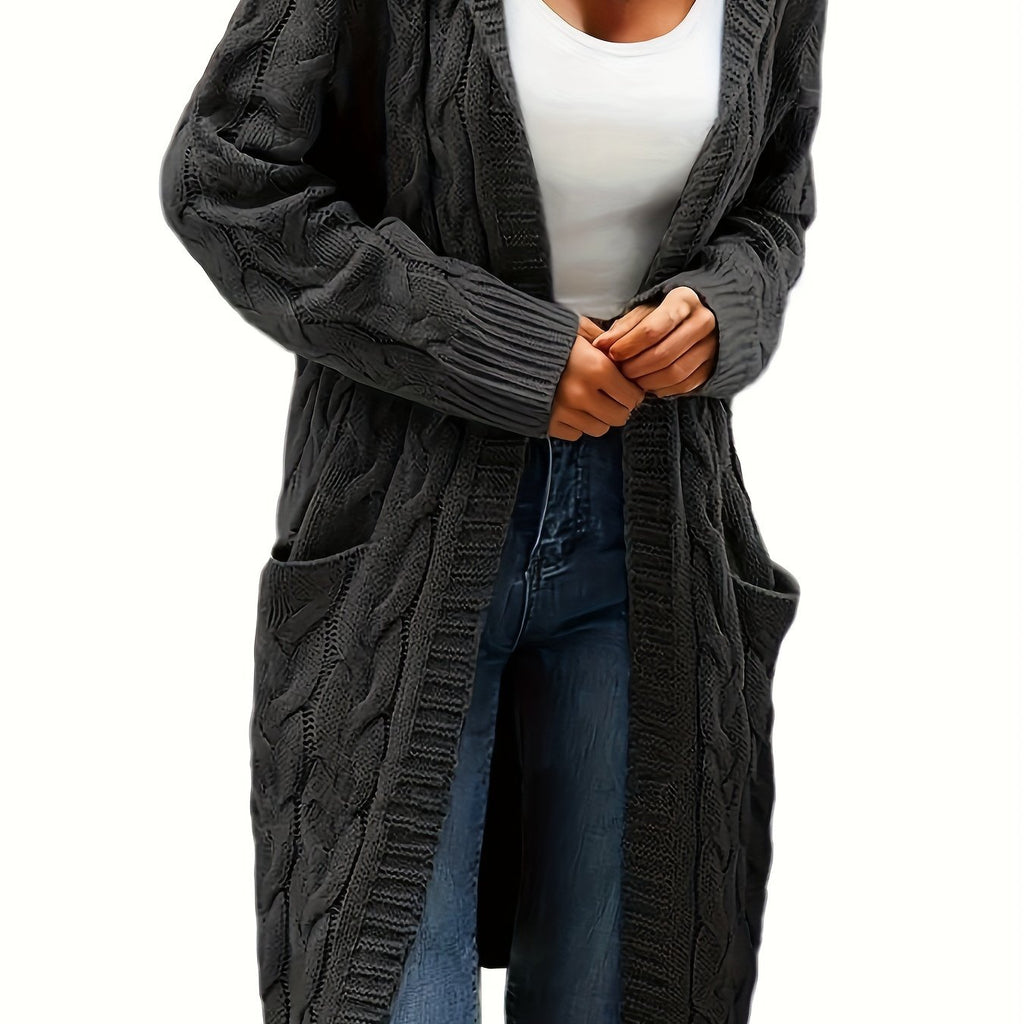 LUMMÉRAS Women's Open Front Cardigan with Pockets