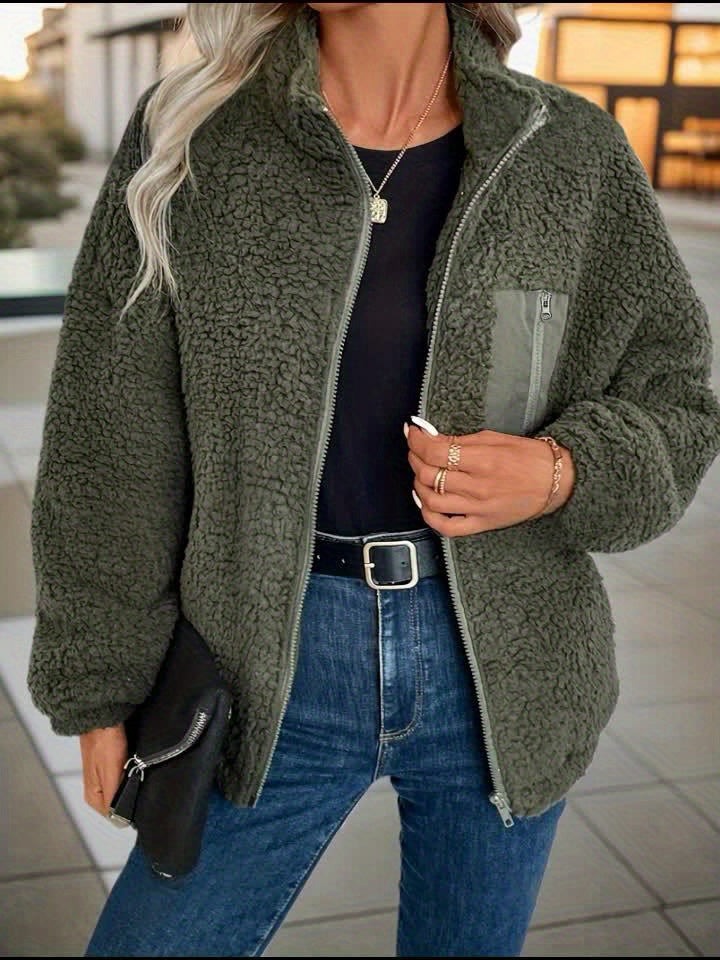 LUMMÉRAS Teddy Zip-Up Jacket