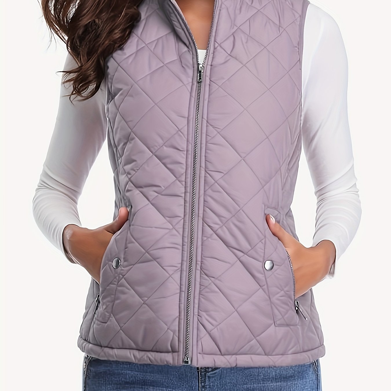 LUMMÉRAS Women's Lightweight Stand Collar Vest