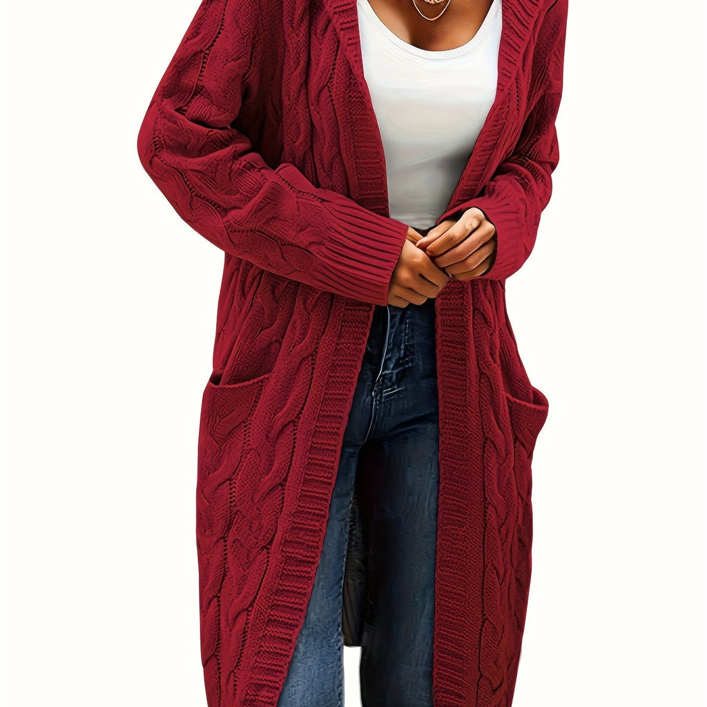 LUMMÉRAS Women's Open Front Cardigan with Pockets