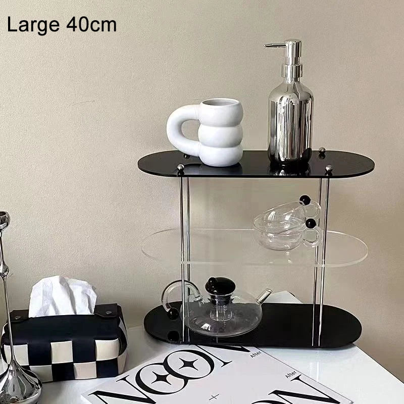 LUMMÉRAS CrystalRise – 3-Tier Acrylic Storage Rack