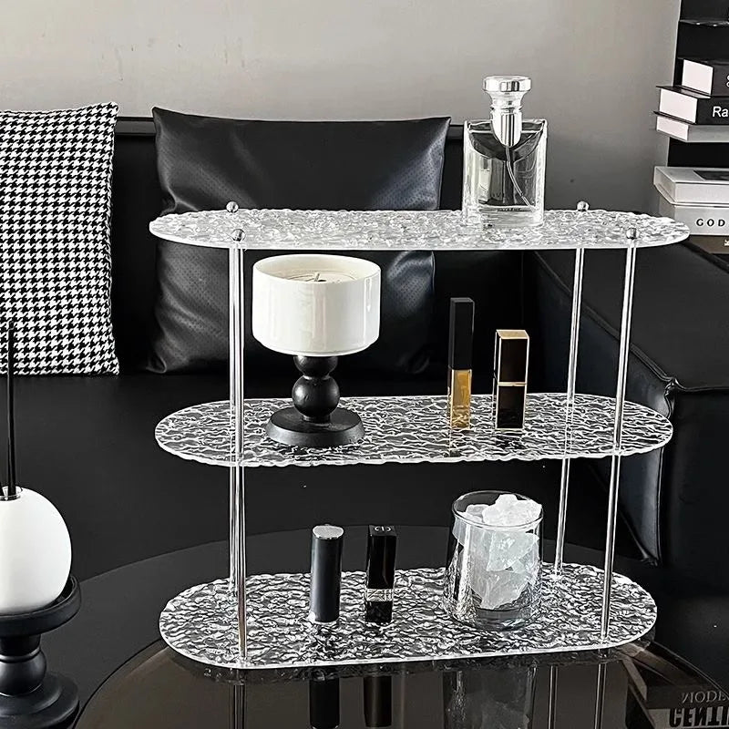 LUMMÉRAS CrystalRise – 3-Tier Acrylic Storage Rack