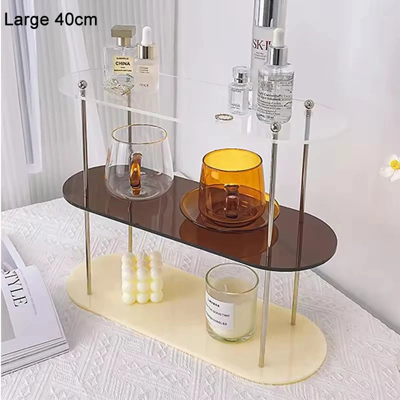 LUMMÉRAS CrystalRise – 3-Tier Acrylic Storage Rack
