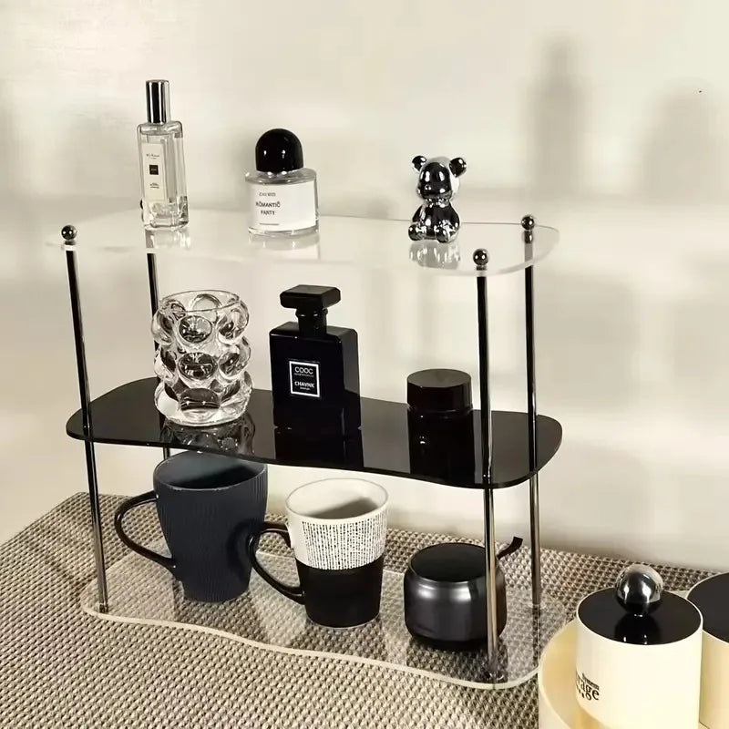 LUMMÉRAS CrystalRise – 3-Tier Acrylic Storage Rack