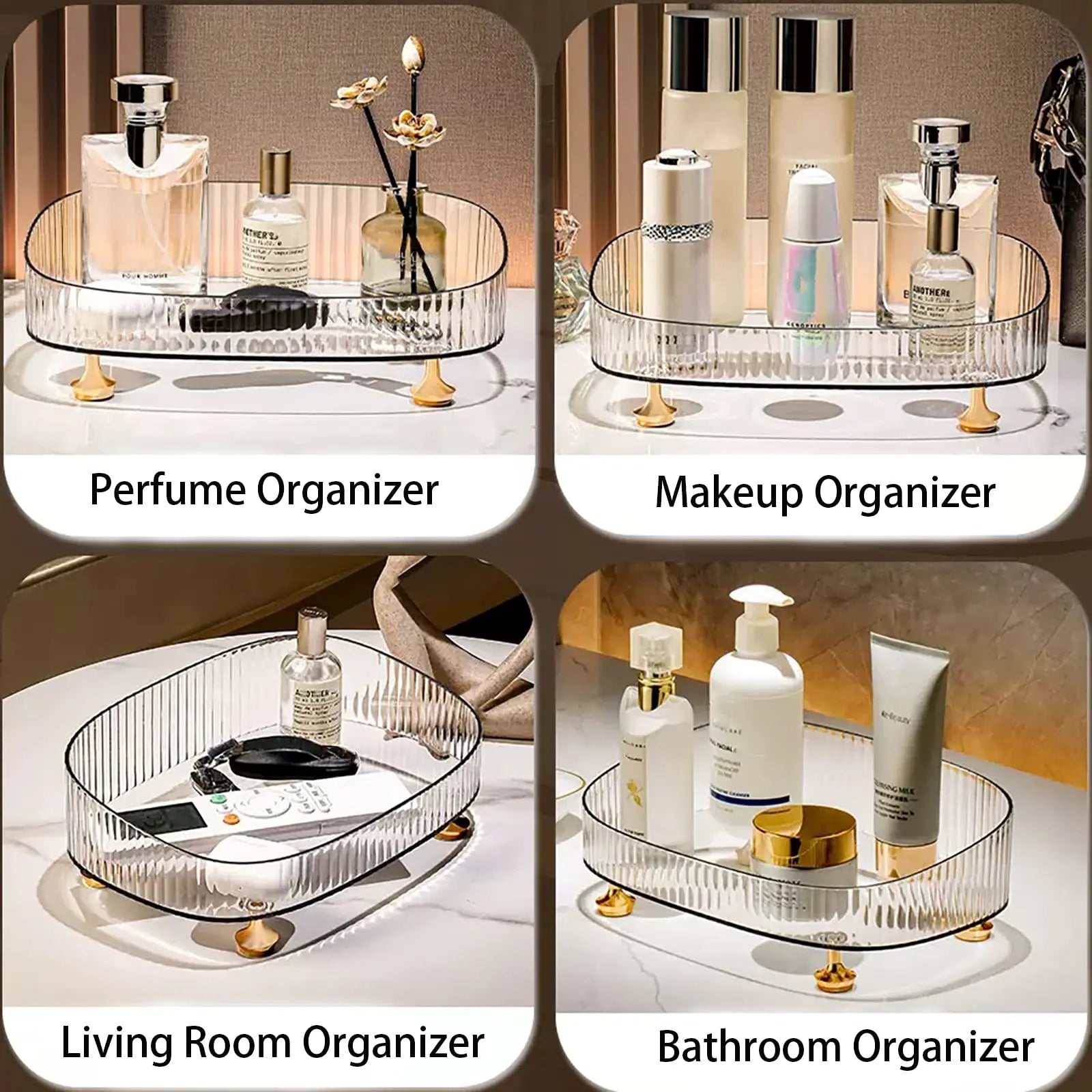 LUMMÉRAS Vitréa™ Vanity Tray