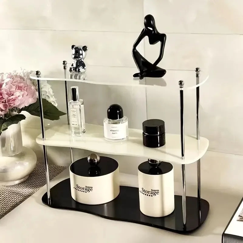 LUMMÉRAS CrystalRise – 3-Tier Acrylic Storage Rack
