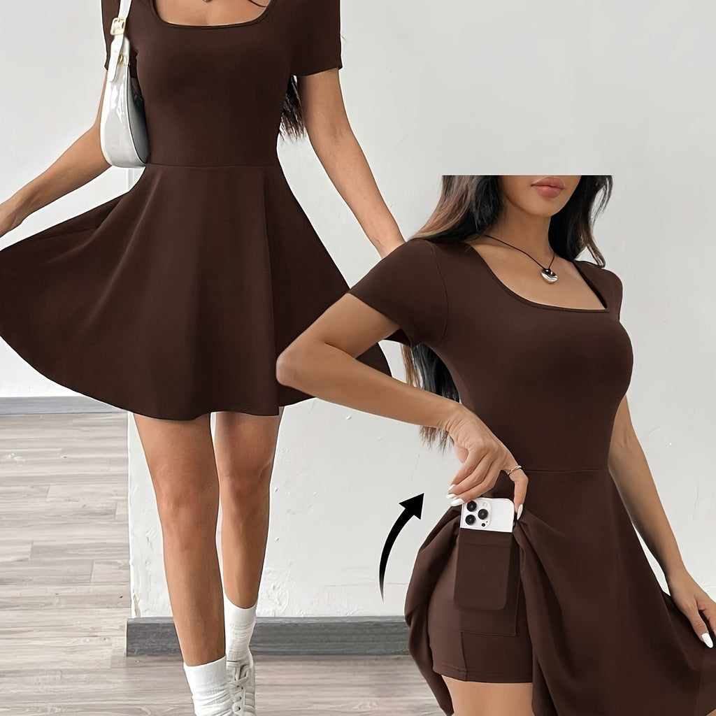 LUMMÉRAS Short Athletic Dress - Comfortable for Workout and Casual Wear