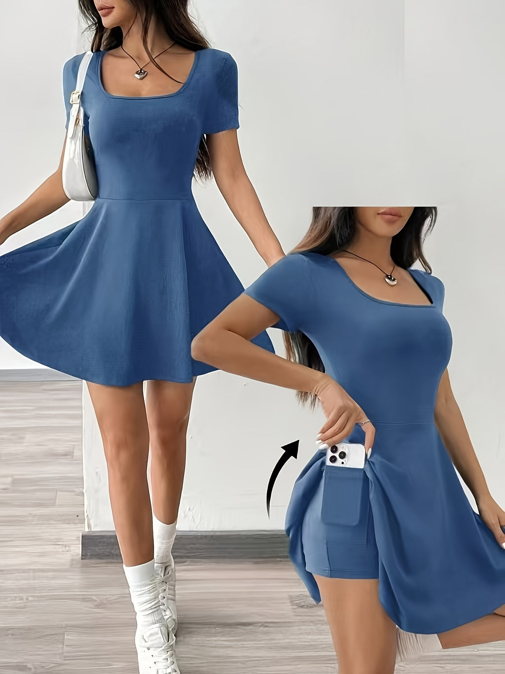 LUMMÉRAS Short Athletic Dress - Comfortable for Workout and Casual Wear