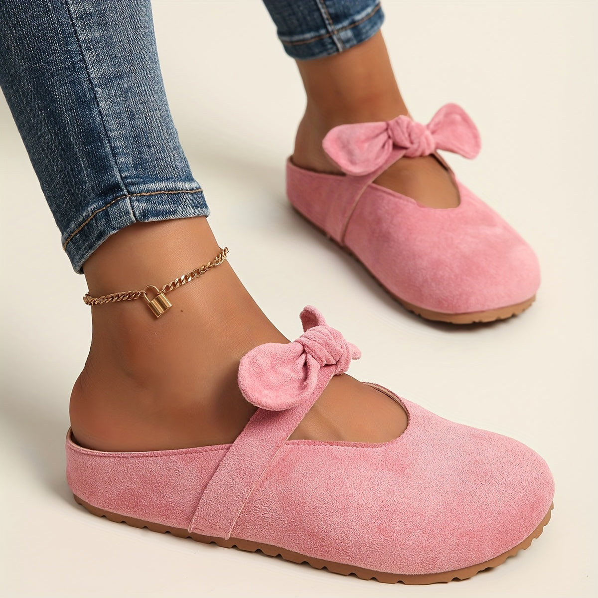 LUMMÉRAS Cozy Bloom Platform Mules