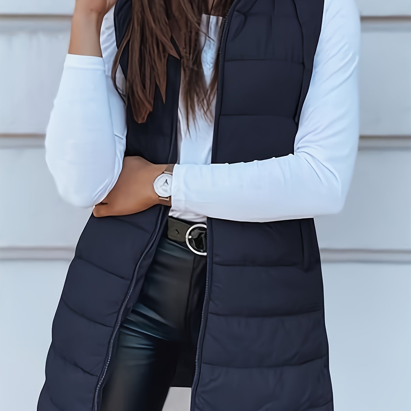 LUMMÉRAS Elegant Women's Hooded Warm Vest