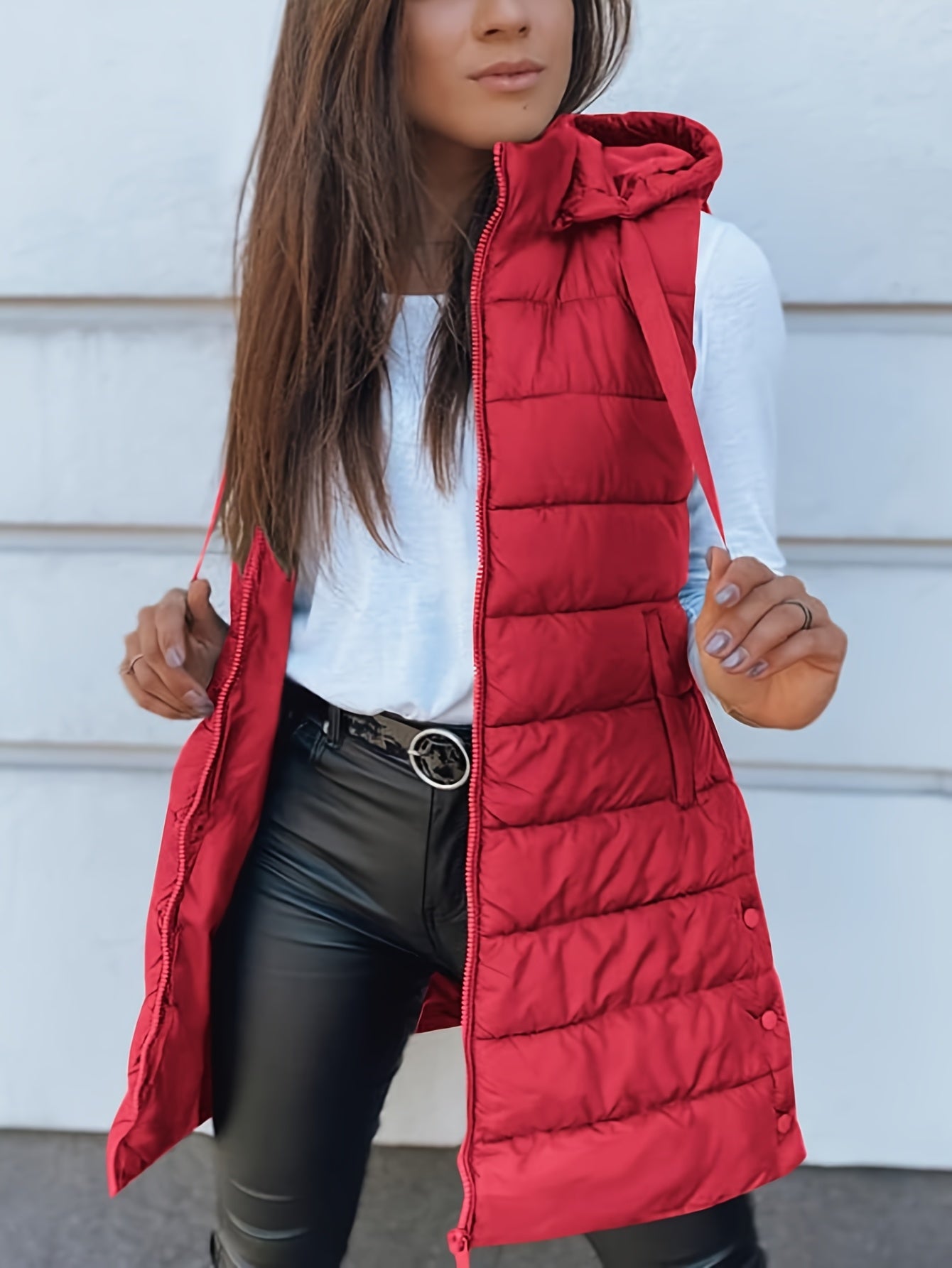 LUMMÉRAS Elegant Women's Hooded Warm Vest
