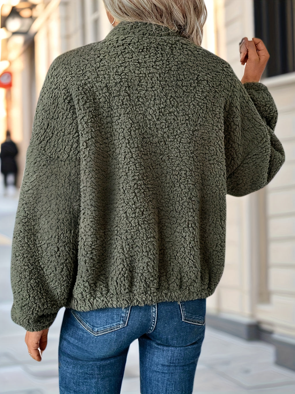 LUMMÉRAS Teddy Zip-Up Jacket