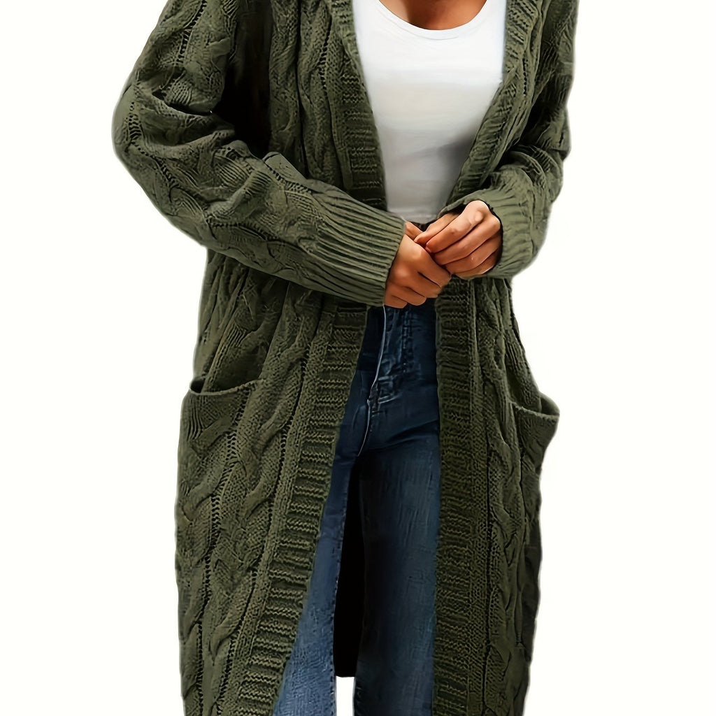 LUMMÉRAS Women's Open Front Cardigan with Pockets